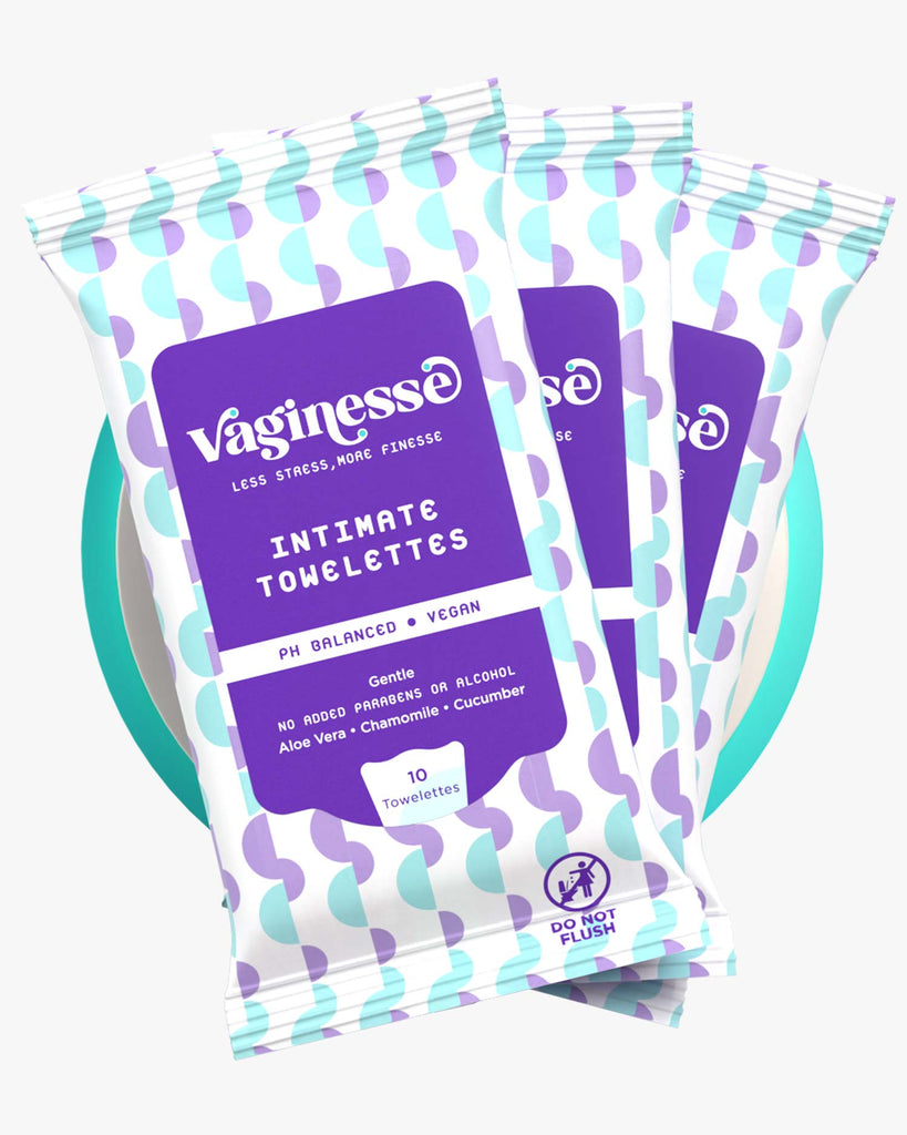 Vaginesse® Feminine Organic Cleansing & Refreshing Wipes